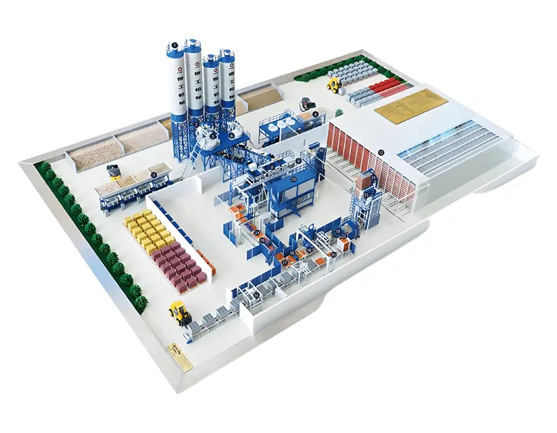 Blokeatu Brick Machine mantentze gela